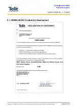 Preview for 64 page of Telit Wireless Solutions GC864 Series Product Description