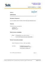 Preview for 66 page of Telit Wireless Solutions GC864 Series Product Description