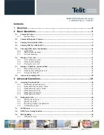 Preview for 2 page of Telit Wireless Solutions GE863-GPS Software User'S Manual