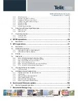 Preview for 3 page of Telit Wireless Solutions GE863-GPS Software User'S Manual