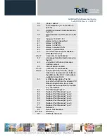 Preview for 61 page of Telit Wireless Solutions GE863-GPS Software User'S Manual