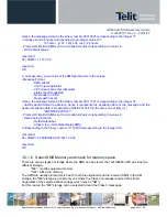 Preview for 63 page of Telit Wireless Solutions GE863-GPS Software User'S Manual