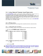 Preview for 74 page of Telit Wireless Solutions GE863-GPS Software User'S Manual