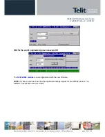 Preview for 108 page of Telit Wireless Solutions GE863-GPS Software User'S Manual