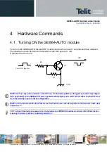 Предварительный просмотр 14 страницы Telit Wireless Solutions GE864-AUTO Hardware User'S Manual