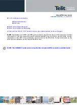 Preview for 14 page of Telit Wireless Solutions GE864-PY User Manual