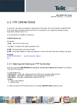 Preview for 22 page of Telit Wireless Solutions GE864-PY User Manual