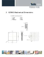 Предварительный просмотр 11 страницы Telit Wireless Solutions GE864-QUAD/PY User Manual