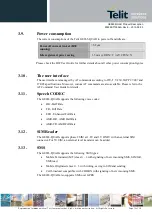 Preview for 16 page of Telit Wireless Solutions GE865-QUAD Product Description