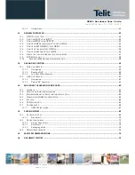 Предварительный просмотр 6 страницы Telit Wireless Solutions GE865 Hardware User'S Manual