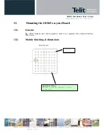 Предварительный просмотр 62 страницы Telit Wireless Solutions GE865 Hardware User'S Manual