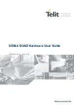 Telit Wireless Solutions GE866-QUAD Hardware User'S Manual preview