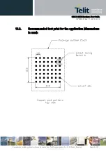 Предварительный просмотр 68 страницы Telit Wireless Solutions GE866-QUAD Hardware User'S Manual