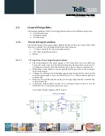 Предварительный просмотр 26 страницы Telit Wireless Solutions GL865-DUAL V3 Hardware User'S Manual