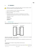 Preview for 12 page of Telit Wireless Solutions GL865-QUAD V4 Software User'S Manual