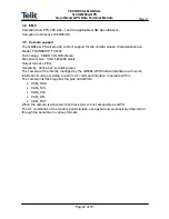 Preview for 22 page of Telit Wireless Solutions GM862GPS Series Technical Manual