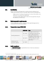 Preview for 10 page of Telit Wireless Solutions GT863-3GG Product Description