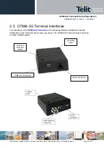 Предварительный просмотр 10 страницы Telit Wireless Solutions GT864-3G Manual