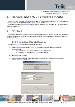 Предварительный просмотр 31 страницы Telit Wireless Solutions GT864-3G Manual