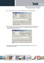 Предварительный просмотр 32 страницы Telit Wireless Solutions GT864-3G Manual