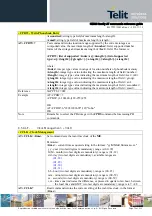 Предварительный просмотр 79 страницы Telit Wireless Solutions HE863 Series At Commands Reference Manual