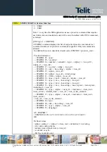 Предварительный просмотр 220 страницы Telit Wireless Solutions HE863 Series At Commands Reference Manual