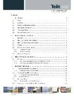 Предварительный просмотр 5 страницы Telit Wireless Solutions HE910-EU V2 Hardware User'S Manual