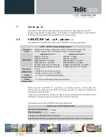 Предварительный просмотр 38 страницы Telit Wireless Solutions HE910-EU V2 Hardware User'S Manual