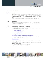 Preview for 9 page of Telit Wireless Solutions HE920-EU Hardware User'S Manual