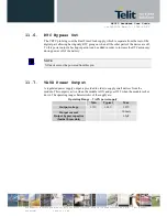 Предварительный просмотр 61 страницы Telit Wireless Solutions HE920-EU Hardware User'S Manual