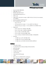 Preview for 13 page of Telit Wireless Solutions HE920 Series Product Description