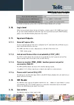 Preview for 21 page of Telit Wireless Solutions HE920 Series Product Description