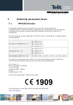 Preview for 29 page of Telit Wireless Solutions HE920 Series Product Description