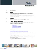 Preview for 6 page of Telit Wireless Solutions LE50-868 User Manual