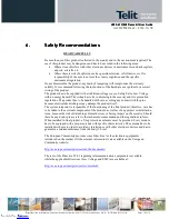 Preview for 14 page of Telit Wireless Solutions LE50-868 User Manual