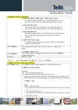 Preview for 99 page of Telit Wireless Solutions LE910-SKG At Commands Reference Manual