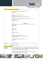 Preview for 127 page of Telit Wireless Solutions LE910-SKG At Commands Reference Manual