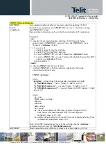 Preview for 163 page of Telit Wireless Solutions LE910-SKG At Commands Reference Manual