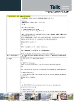 Preview for 208 page of Telit Wireless Solutions LE910-SKG At Commands Reference Manual