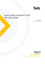 Telit Wireless Solutions LE910C1-NA Hw User Manual preview