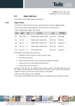 Preview for 81 page of Telit Wireless Solutions LE910Cx Hardware User'S Manual