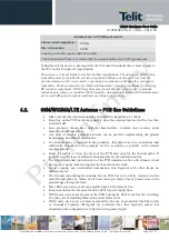 Preview for 43 page of Telit Wireless Solutions LE920 Hardware User'S Manual