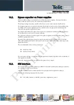 Preview for 69 page of Telit Wireless Solutions LE920 Hardware User'S Manual