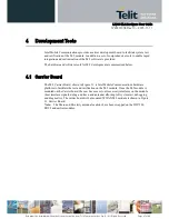 Preview for 47 page of Telit Wireless Solutions LN930 User Manual