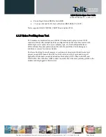 Preview for 50 page of Telit Wireless Solutions LN930 User Manual