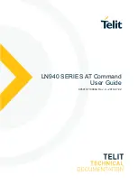 Telit Wireless Solutions LN940A11 SERIES User Manual preview