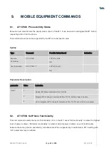 Preview for 62 page of Telit Wireless Solutions LN940A11 SERIES User Manual