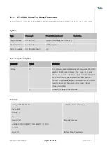 Preview for 106 page of Telit Wireless Solutions LN940A11 SERIES User Manual