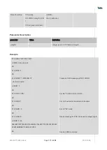 Preview for 117 page of Telit Wireless Solutions LN940A11 SERIES User Manual