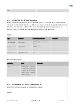 Preview for 122 page of Telit Wireless Solutions LN940A11 SERIES User Manual